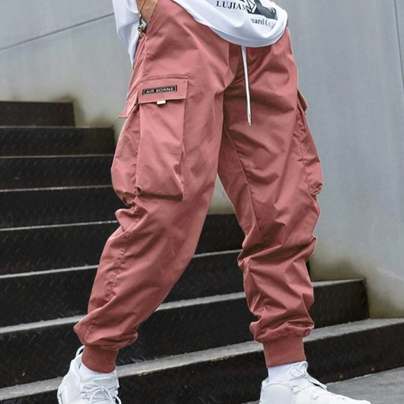 . Other - Maroon Mens Cargo Pants